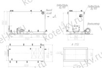 Котел КВр 1.1 с ОУР чертеж